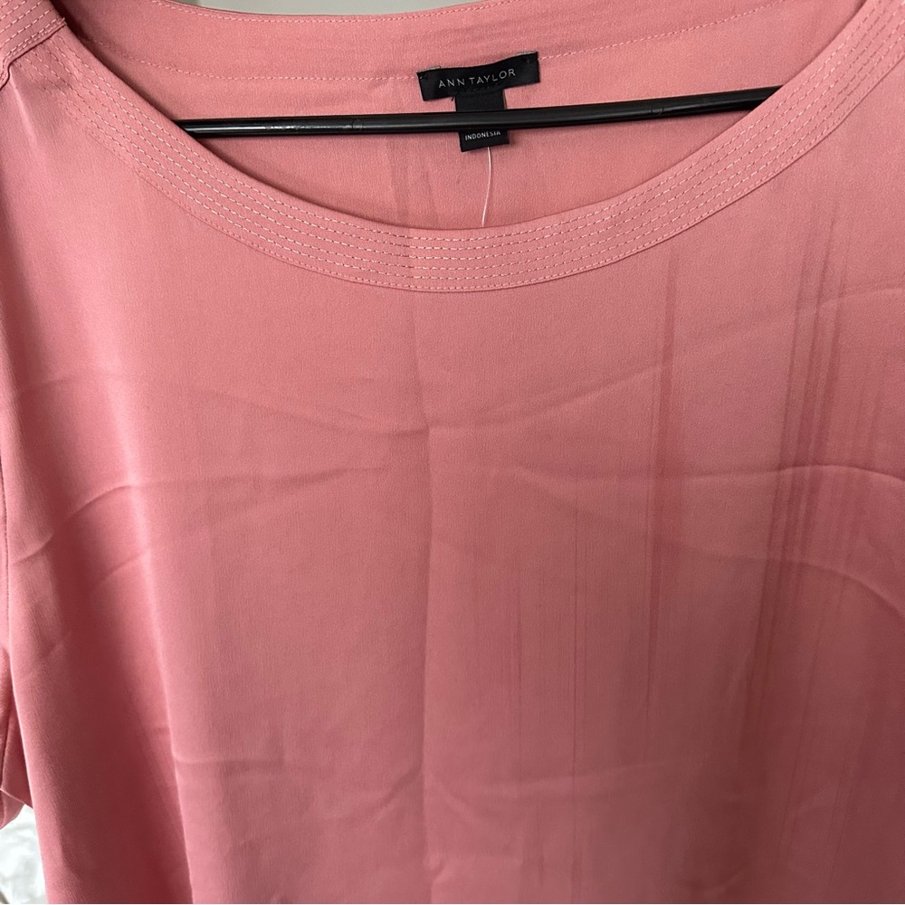 Ann Taylor Dusty Rose Top - Picture 10 of 11